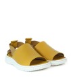 SANDALIAS FLEXIBLES DE PIEL APLAUSO SAVANA 1124302 AMARILLO