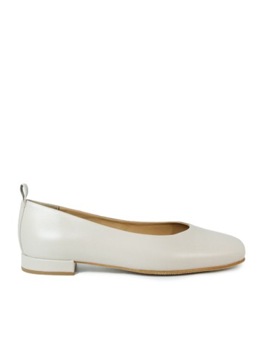 BAILARINA DE PIEL BEIGE PUNTA CUADRADA APLAUSO IRISI 16080