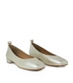 BAILARINA DE PIEL METALIZADA PUNTA CUADRADA APLAUSO IRIS 16080