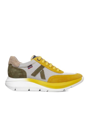 ZAPATILLAS DE CORDONES CALLAGHAN LUXE 61202.2 AMARILLO