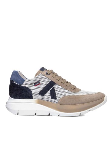 ZAPATILLAS DE CORDONES HOMBRE CALLAGHAN LUXE 61202.3 BLANCO/PIEDRA