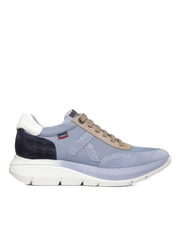 ZAPATILLAS CASUAL DE CORDONES CALLAGHAN LUXE 61203.1 CELESTE