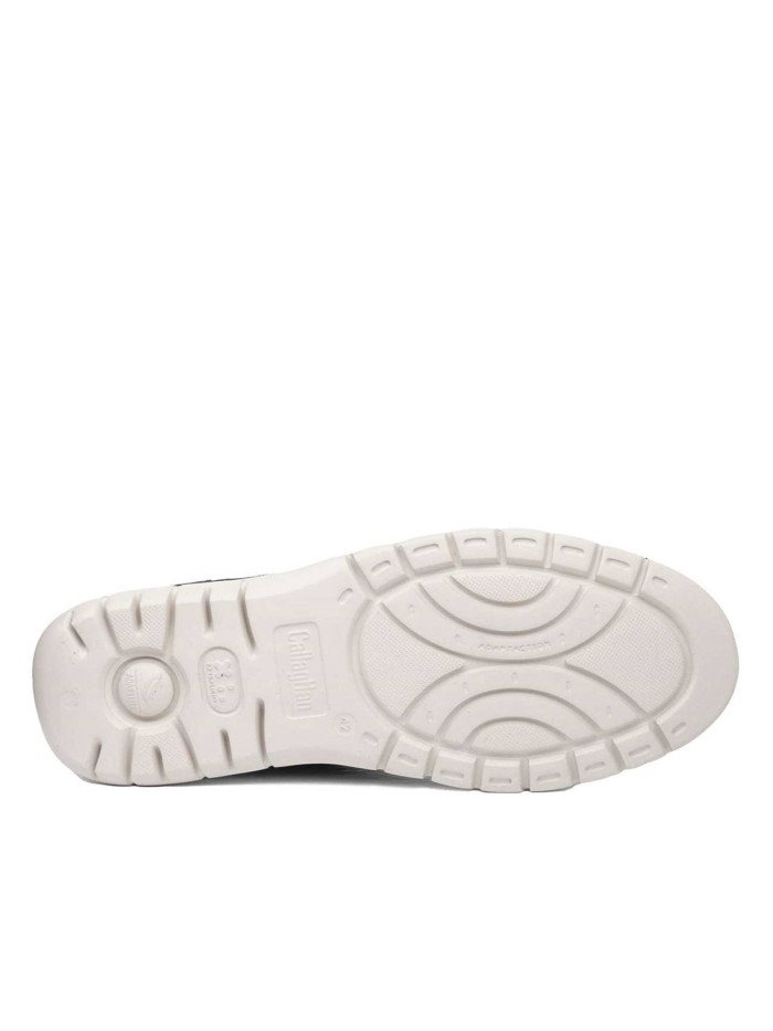 ZAPATO DE PIEL CON CORDONES CALLAGHAN Awat-V. 47104 AZUL