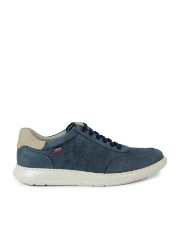 ZAPATO DE PIEL CON CORDONES CALLAGHAN SAND USED 61802 AZUL