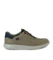 ZAPATO DE PIEL CON CORDONES CALLAGHAN SAND USED 61802 TAUPE