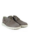 ZAPATO DE PIEL CON CORDONES CALLAGHAN FLEXIBLE 57700 TAUPE