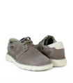 ZAPATO DE PIEL CON CORDONES CALLAGHAN FLEXIBLE 57700 TAUPE