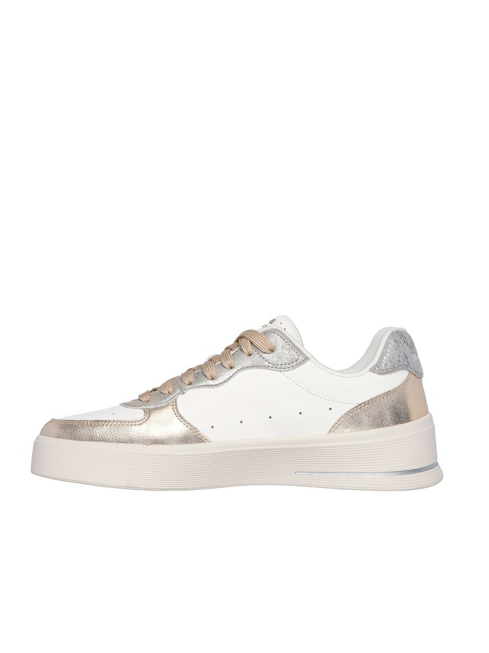 ZAPATILLAS DE CORDONES METALIZADAS SKECHERS Hiland - Soft Metals 185173 ORO