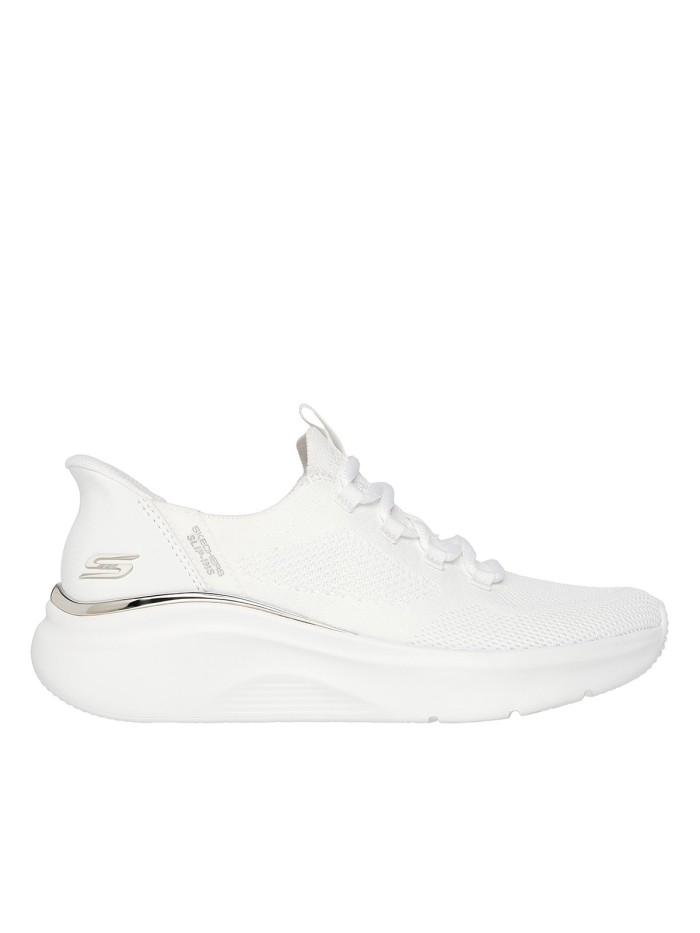 ZAPATILLA DE TELA BLANCA SKECHERS Slip-ins: BOBS Sport B Love - True Delight 117617