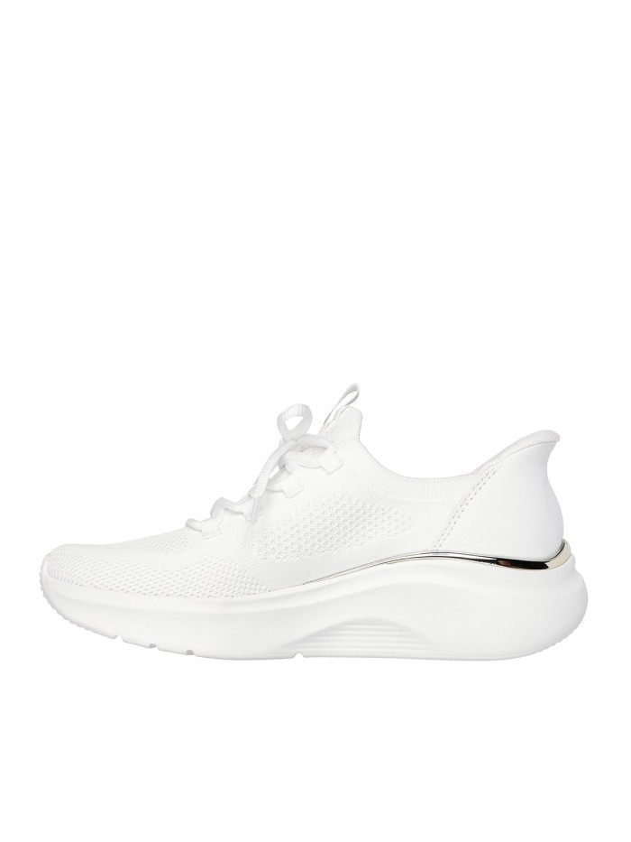 ZAPATILLA DE TELA BLANCA SKECHERS Slip-ins: BOBS Sport B Love - True Delight 117617