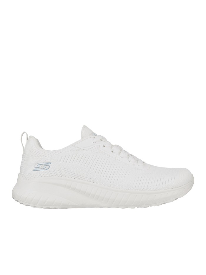 ZAPATILLAS CORDONES SKECHERS BOBS Sport Squad Chaos- Face Off 117209 BLANCO