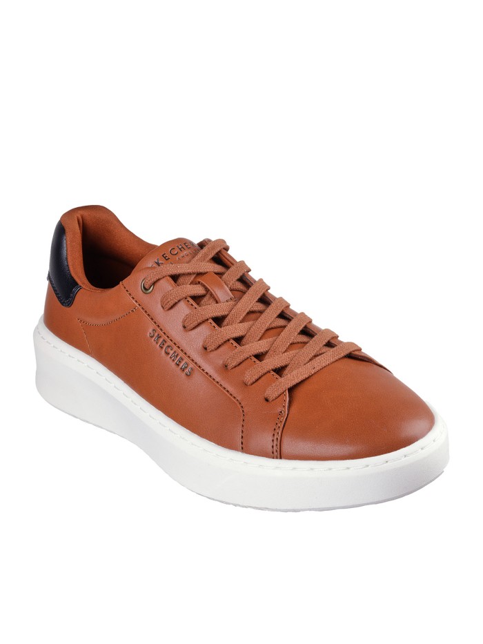 ZAPATILLAS CASUAL CON CORDONES SKECHERS Court Break - Suit Sneaker MARRÓN