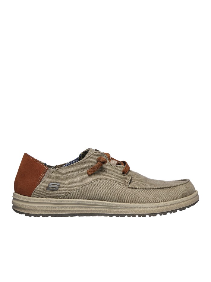 ZAPATILLAS CASUAL CABALLERO SKECHERS Relaxed Fit: Melson - Planon 210116 TAUPE