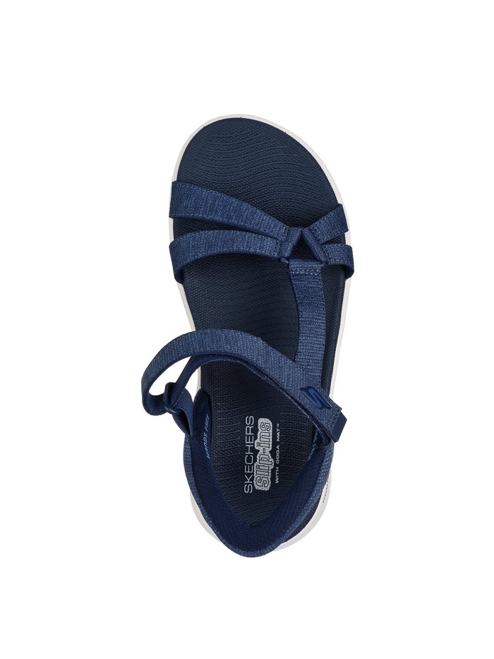 SANDALIAS Skechers Slip-ins: GO WALK Flex Sandal - Illuminate 141481 MARINO