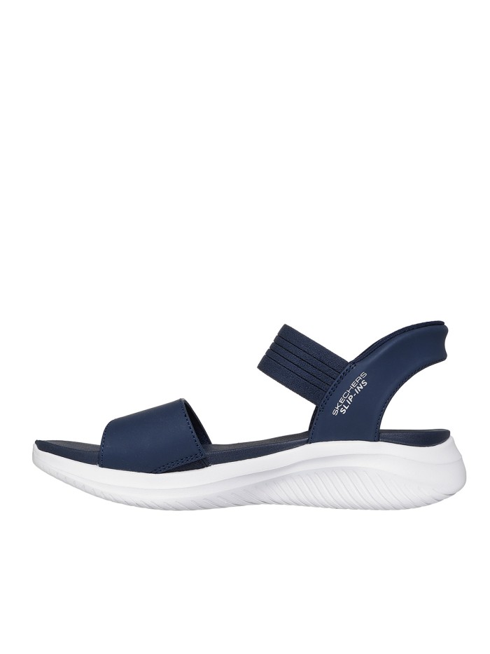 SANDALIAS DE MUJER Skechers 119804 MARINO Slip-Ins Low Wedge