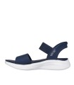 SANDALIAS DE MUJER Skechers 119804 MARINO Slip-Ins Low Wedge
