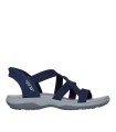 SANDALIAS DE MUJER Skechers Slip-ins: Reggae Slim - Stretch Flex 163460 MARINO
