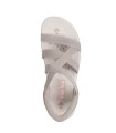 SANDALIAS ELÁSTICAS DE MUJER SKECHERS Slip-ins: Reggae Slim - Stretch Flex 163460 TAUPE