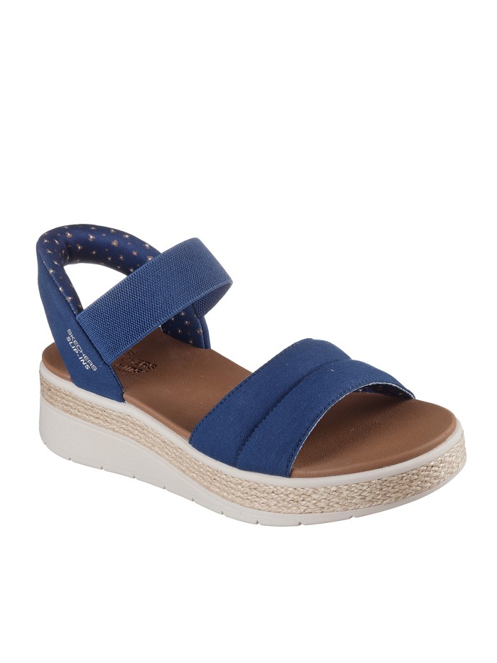 SANDALIAS DE MUJER Skechers Slip-ins: BOBS Sun Ray 114413 MARINO