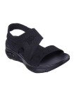 SANDALIAS MUJER SKECHERS Arch Fit - Brightest Day 119458 NEGRO