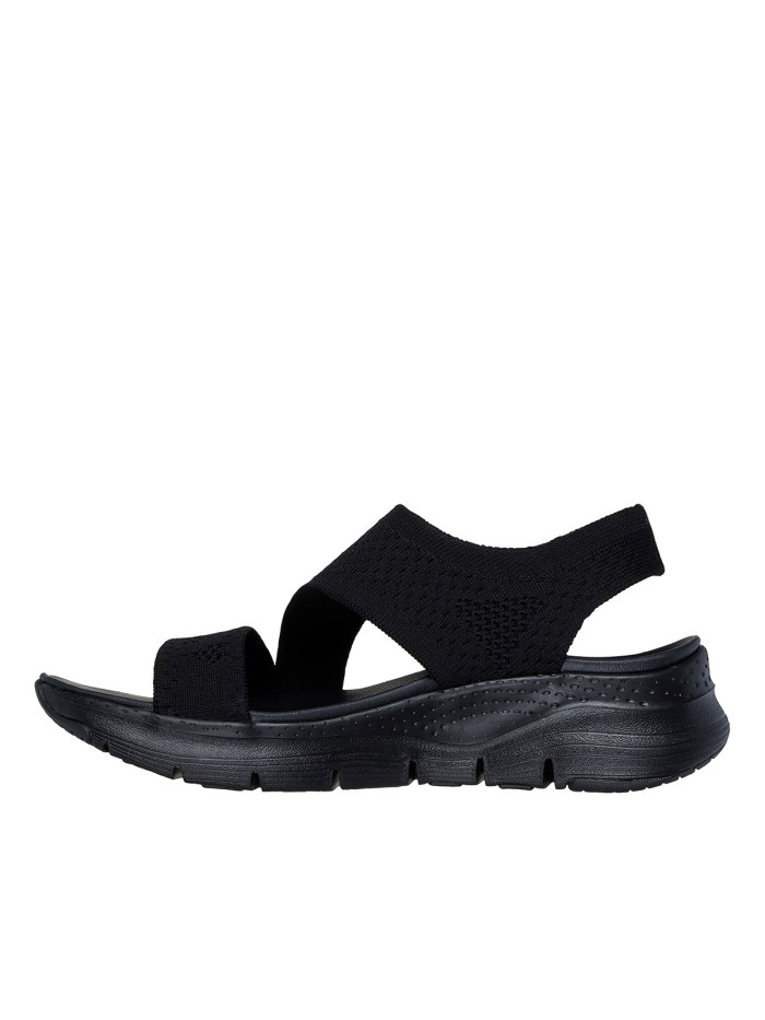 SANDALIAS MUJER SKECHERS Arch Fit - Brightest Day 119458 NEGRO