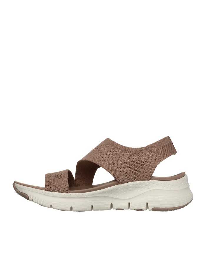 SANDALIAS MUJER SKECHERS Arch Fit - Brightest Day 119458 TAUPE