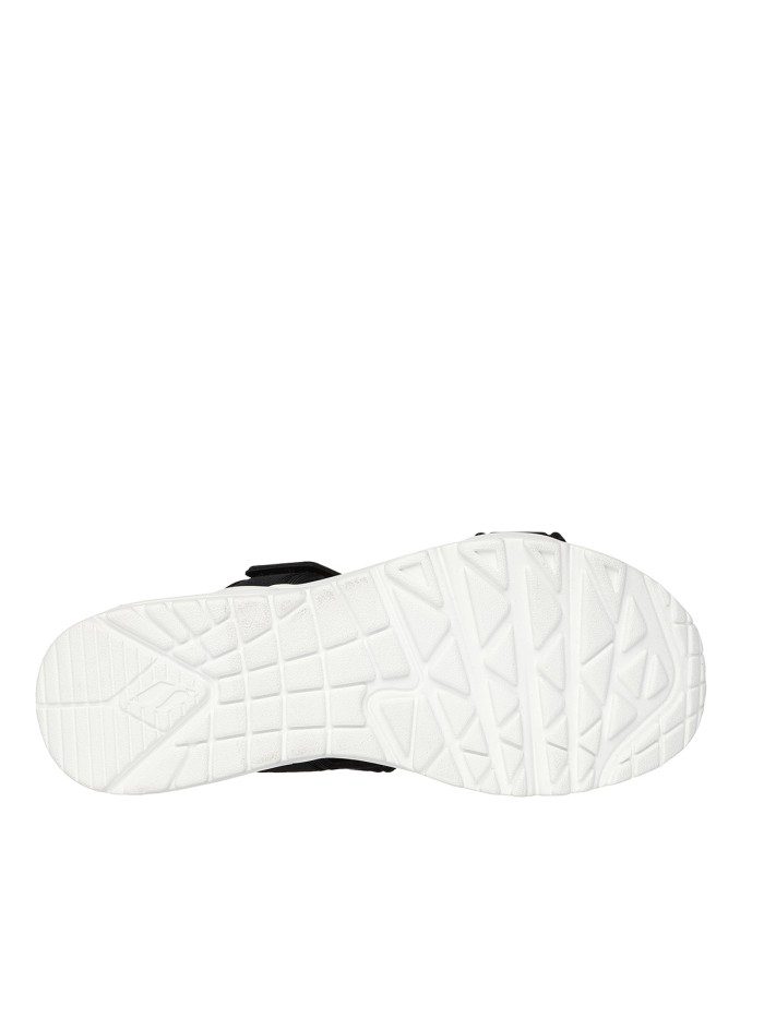 SANDALIAS DE MUJER CON CÁMARA DE AIRE SKECHERS Uno - Summer Stand2 119813 NEGRO
