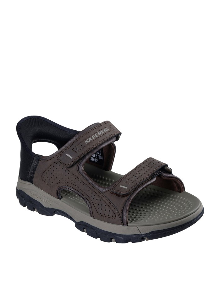 SANDALIAS CON VELCROS DE CABALLERO SKECHERS Slip-ins Relaxed Fit: Tresmen - Reece MARRÓN