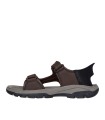 SANDALIAS CON VELCROS DE CABALLERO SKECHERS Slip-ins Relaxed Fit: Tresmen - Reece MARRÓN