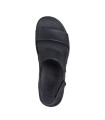 SANDALIAS CON PLATAFORMA MÁXIMO CONFORT FOAMIES: ARCH FIT UPBEAT - SUNRISE 111257 SKECHERS NEGRO