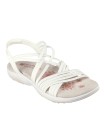 SANDALIA ELÁSTICA Skechers Reggae Slim - Sunnyside 163185 BLANCO