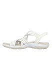 SANDALIA ELÁSTICA Skechers Reggae Slim - Sunnyside 163185 BLANCO