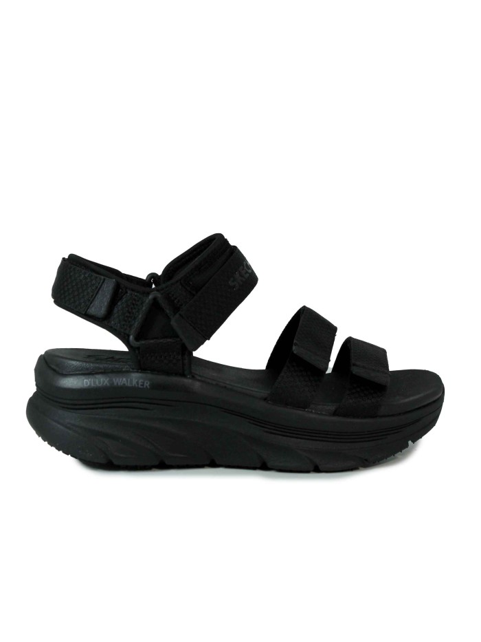 SANDALIA CÓMODA Y EN TENDENCIA LUXE FOAM 119828 SKECHERS NEGRA