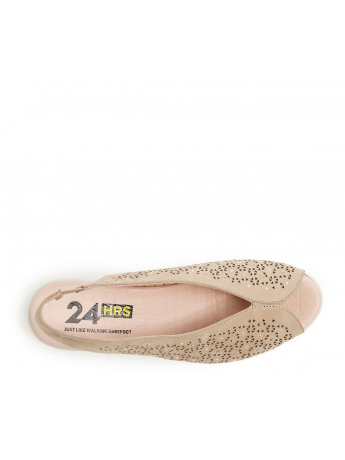 ZAPATO CONFORT DESTALONADO CON PEDRERÍA 24HRS ATENAS RELAX ARENA