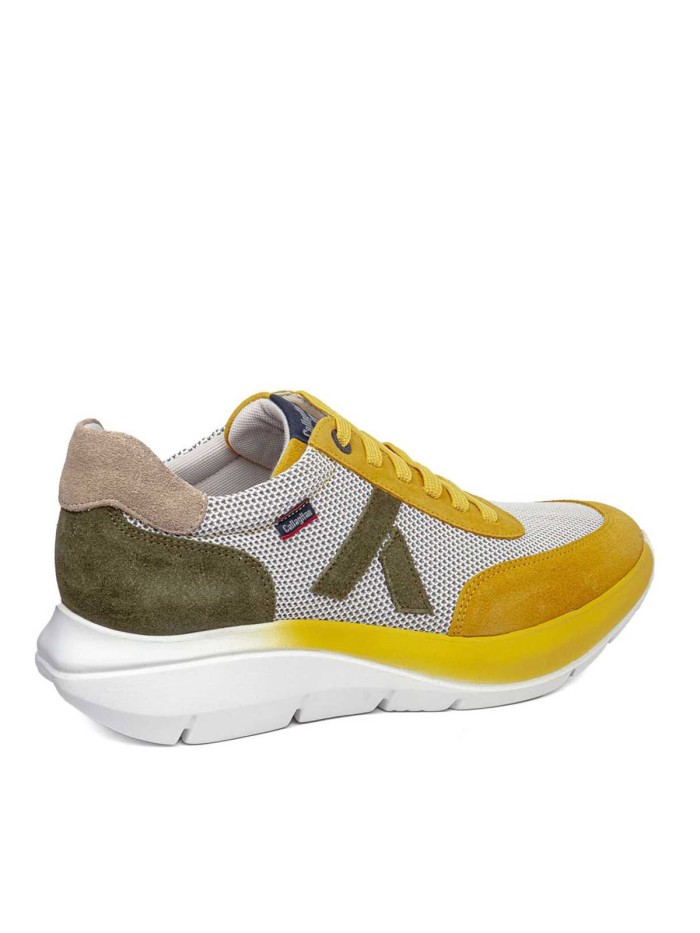 ZAPATILLAS DE CORDONES CALLAGHAN LUXE 61202.2 AMARILLO