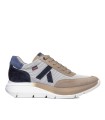 ZAPATILLAS DE CORDONES HOMBRE CALLAGHAN LUXE 61202.3 BLANCO/PIEDRA