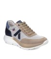 ZAPATILLAS DE CORDONES HOMBRE CALLAGHAN LUXE 61202.3 BLANCO/PIEDRA