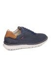 ZAPATO DE PIEL CON CORDONES CALLAGHAN Awat-V. 47104 AZUL