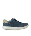 ZAPATO DE PIEL CON CORDONES CALLAGHAN SAND USED 61802 AZUL