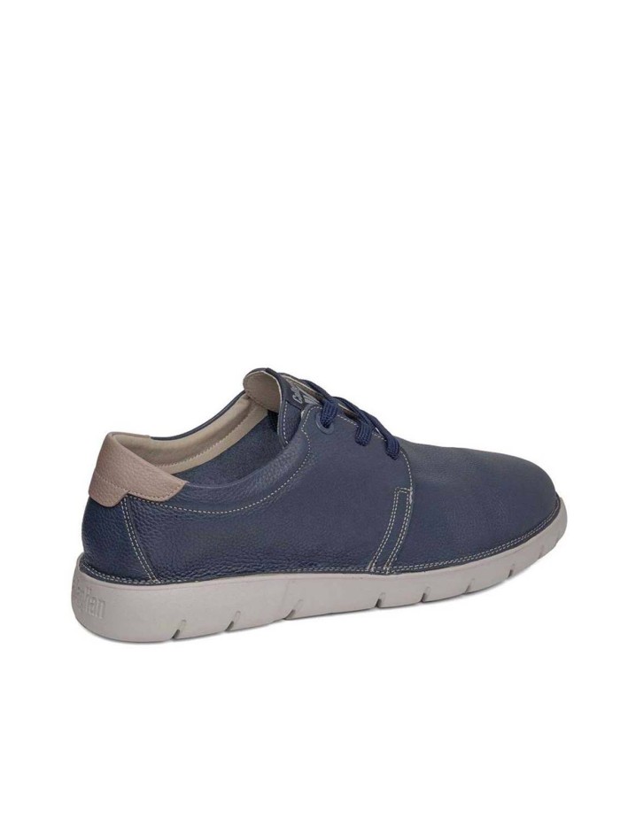 ZAPATO DE PIEL CON CORDONES CALLAGHAN FLEXIBLE 57700 MARINO