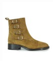 BOTINES DE MUJER DE PIEL 2322-1101 CUERO