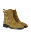 BOTINES DE MUJER DE PIEL 2322-1101 CUERO