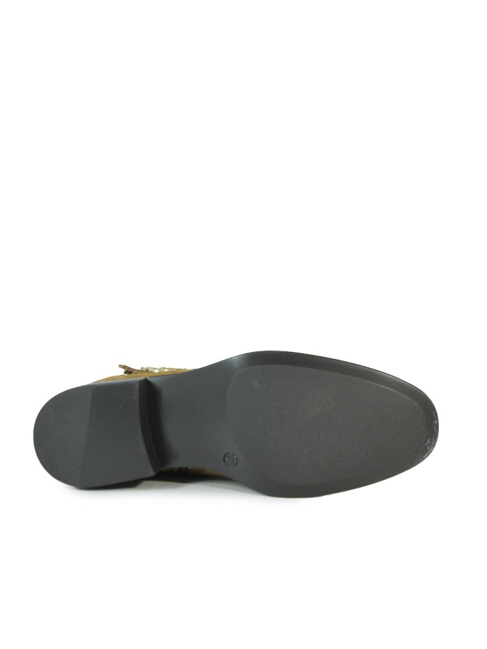 BOTINES DE MUJER DE PIEL 2322-1101 CUERO