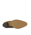BOTINES DE MUJER DE PIEL CON TACÓN 5213-1101 CUERO