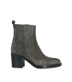 BOTÍN DE MUJER EN SERRAJE CON TACÓN ALPE 5246-1134 GRIS