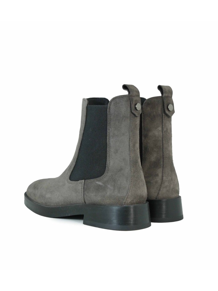 BOTÍN DE MUJER EN SERRAJE PLANO ALPE CAMDEN 5283-1134 GRIS