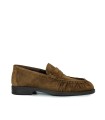 ZAPATO MOCASÍN EN PIEL DE SERRAJE ALPE 5328-1103 MARRÓN