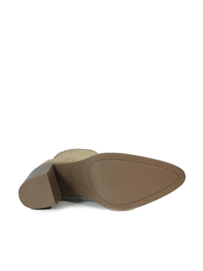 BOTÍN EN TENDENCIA CON TACÓN MEDIO ALPE 5449-1109 TAUPE