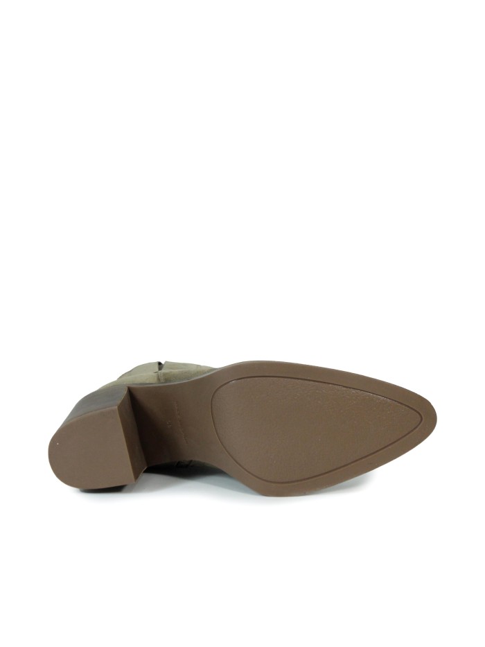 BOTÍN EN TENDENCIA EN PIEL DE SERRAJE ALPE 5451-1137 TAUPE