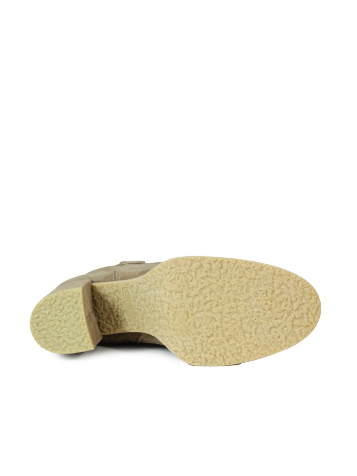 BOTÍN EN TENDENCIA PIEL DE SERRAJE ALPE 5515-1109 TAUPE